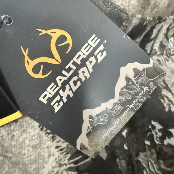 Scent Control Camo Lightweight Jacket Mens S/M Realtree Waterproof Hunting New - Picture 4 of 7